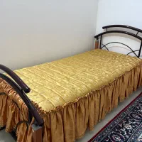 تخت خواب همراه تشک طبی و روتختی