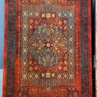 کلکسیون قجری فرش قرمز ۱۲۰۰ شانه محتشم