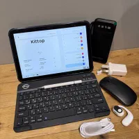 تبلت1تراK51 آکبند10 اینچ کیبوردموس قلم + پاوربانک