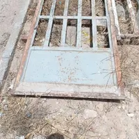 در و پنجره درب کوچه درب فلزی آهنی|مصالح و تجهیزات ساختمان|شیراز, قلعه نو|دیوار