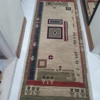فرش کناره ماشینی طرح فانوس