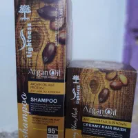 ماسک وشامپو آرگان