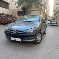 پژو 206کم کار فنی سالم