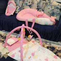 تشک بازی گارد دار بچه7تیکه تشک پشه بند.بالش نشستن