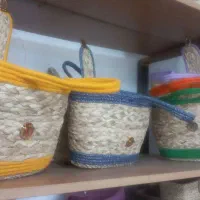 کلاه و کیف لبه قیطان