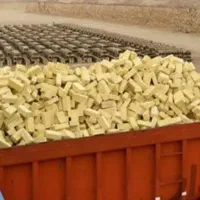 آجرگره ای زردبا کیفیت کوره هوفمان دشت جوپاری