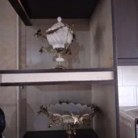 ظروف دکوری پایه برنز