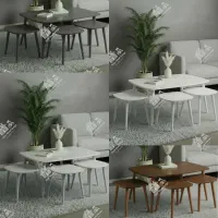 میز عسلی جلومبلی میزعسلی جلو مبلی مستطیل