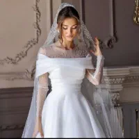 حراج لباس عروس مدل سه بعدی گول تکین