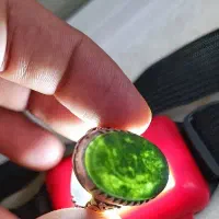 انگشتر یشم کهنه قدیمی