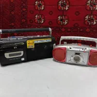 رادیو ضبط دوتا باهم800تومن سونی ژاپنی قدیمی عتیقه