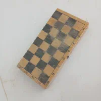 شطرنج صفحه چوبی قدیمی