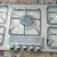 اجاق‌گاز پنج شعله ی استیل کیان توس(آکبند)