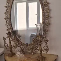 آیینه کنسول برنجی