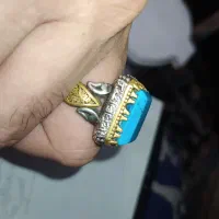 انگشتر نقره فیروزه کرمان پاک