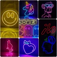 تابلو نئون و led
