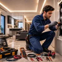 برقکار و برقکشی ساختمان کمترین قیمت کار بسیار تمیز