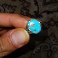 انگشتر فیروزه فروش فوری اخر امشب قیمت ۳ ت