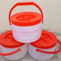 حراج فوری دبه پلاستیکی ۵ کیلویی
