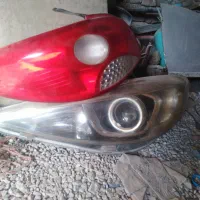 چراغ جلو وعقب 207