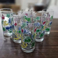 لیوان قدیمی لیوان شربت خوری لیوان پذیرایی