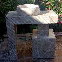 سینک دستشویی سنگی