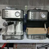 قهوه ساز نوا۲۰بار بدنه نیمه استیل عقربه اسپر سوساز