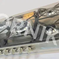 اجاق‌گاز فندکی/هود فلزیj+سینک پرسیvd414