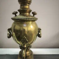 سماور زغالی  قدیمی بیش از پنجاه سال
