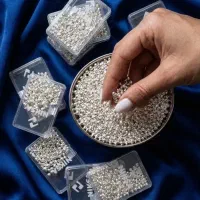 ساچمه نقره پلمپ ضدجعل زیر قیمت تابلو بنکداری +شمش