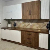 بوفه قدی وباکس یخچال /کابینت حاضری /