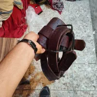 کمربند عَلَم چرم خالص