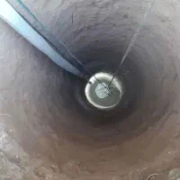 چاه کن مقنی روستا