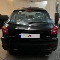 پژو 207 پاناروما دنده ای tu5p مشکی آبنوس
