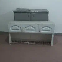 کابینت و سینک و جا ظرفی