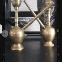 قلیان برنجی کوچک
