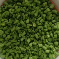 لوبیا سبز خرد شده تازه و ارگانیک