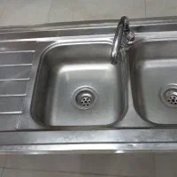 سینک به همراه شیر اهرمی