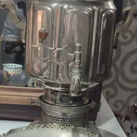 سماور عالی نسب قدیمی، اینه و سرمه دان،قندان،اتو