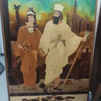 تابلو با چوب اصل