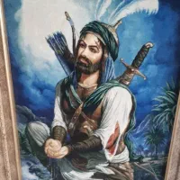 تابلو فرش حضرت ابوالفضل