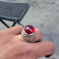 انگشتر  یاقوت استار ستاره پران