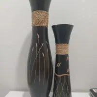 گلدان چوبی تایلندی