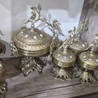 قندان و جا شکلات برنز