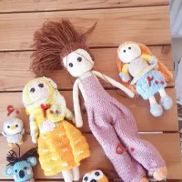 عروسک دستبافت