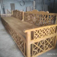 تخت چوبی جایگزین مبل