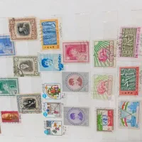تمبر قدیمی و اسکناس