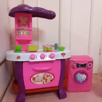 اسباب بازی آشپزخانه کودک  گاز بچگانه