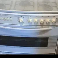 فروش اجاق گاز فردار وقابلمه بزرگ قدیمی روی