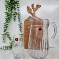 پارچ ولیوان بلوری لیوان شربت خوری